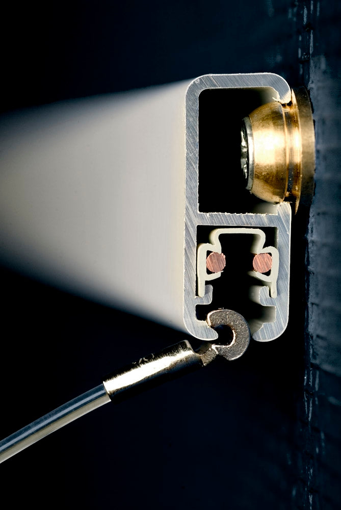 STAS multirail 200 cm, facile à installer, nécessite pièces supplémentaires.