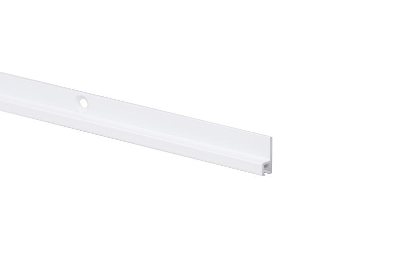 STAS décor-rail blanc 200 cm, système invisible pour fixer vos décorations avec facilité.