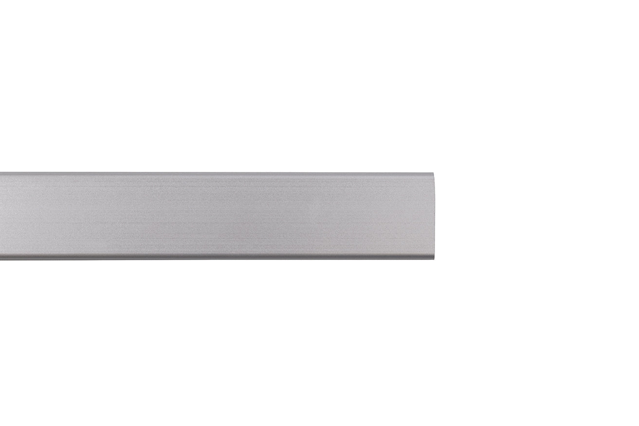STAS evoluon 200cm: spécial murs ondulés, rail pliable pour accrochage adaptable.