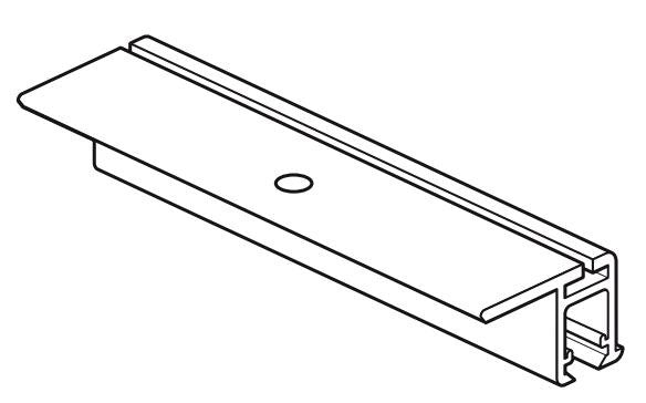 STAS prorail flat 200 cm profilé sans tension 12V, facile à fixer.
