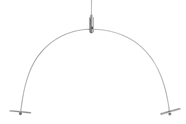 STAS kit suspension à ancres : installation simple, luminaires TL, câble 2m.