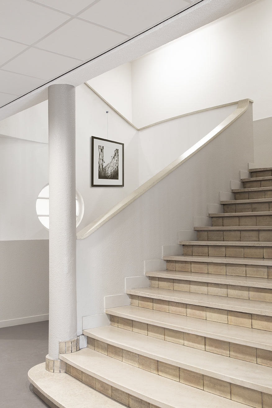 STAS qubic + zipper perlon: accroche sûre, structure aluminium, parfait pour présentations murales.