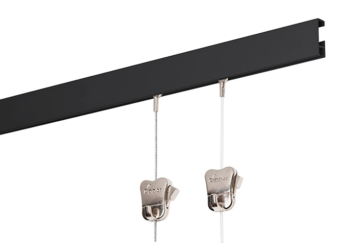 Set complet : STAS cliprail 150cm - Fixation sûre pour votre décoration.