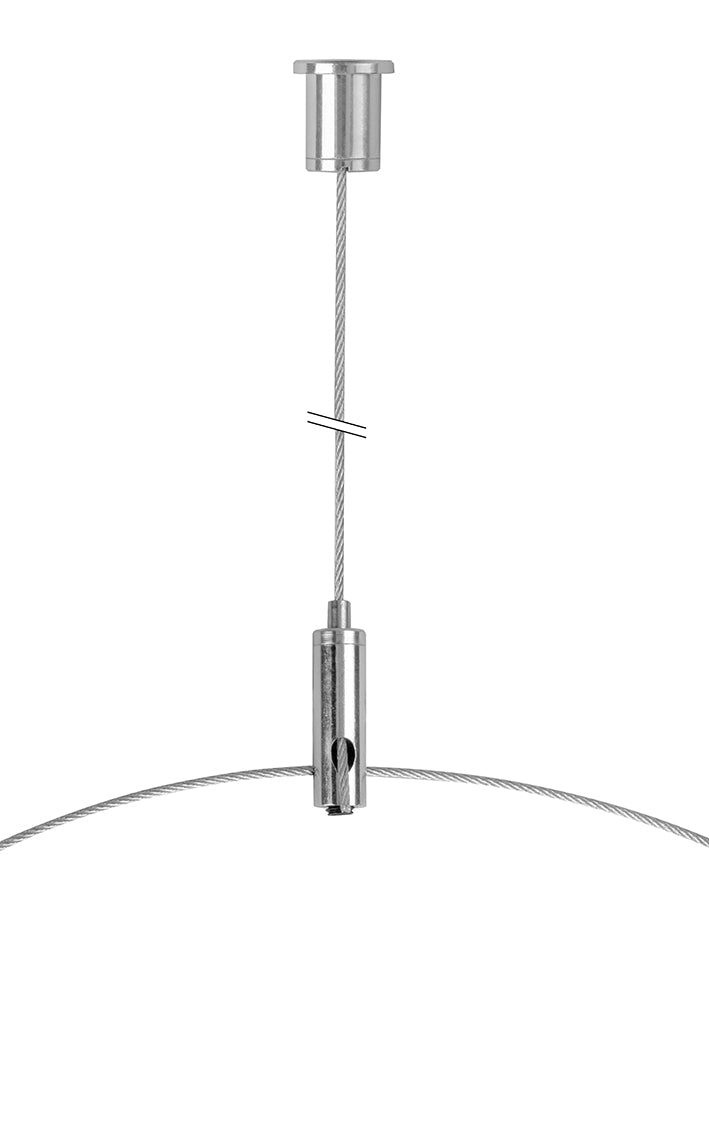 STAS kit suspension rapide : montée avec vis, charge jusqu'à 25 kg.