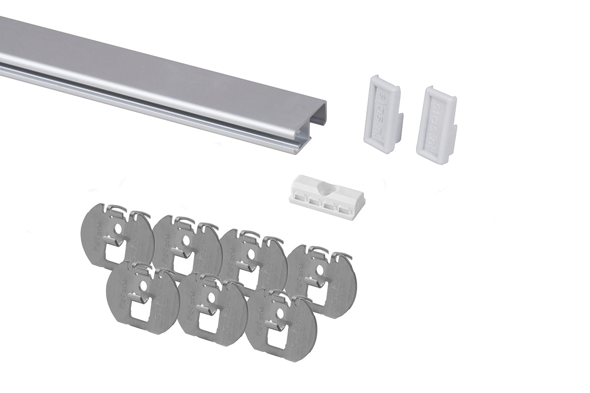 STAS drywallXpress pour une cloison sèche: suspension facile, clips métalliques de qualité.