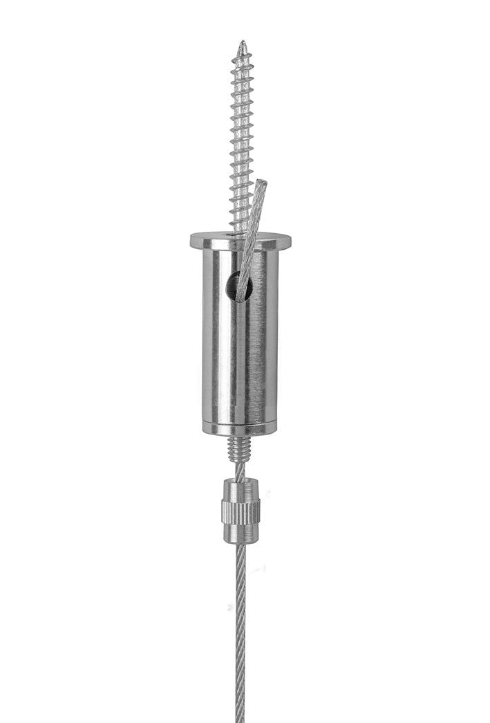STAS kit avec fixation rapide, supporte luminaires jusqu'à 25kg.