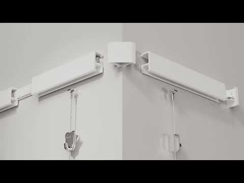 STAS minirail (kit installation inclus) accroche tableau discrète, résiste à 25kg/m, facile à intégrer.