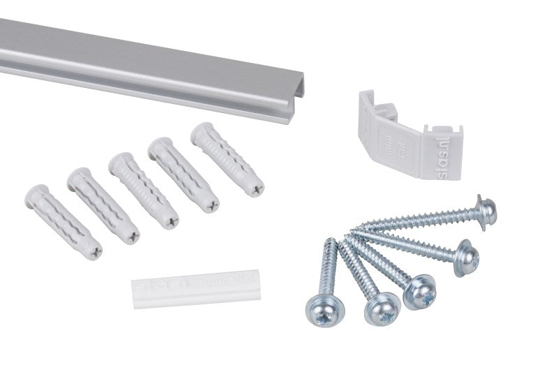 STAS minirail 150 cm alu (Kit installation inclus)