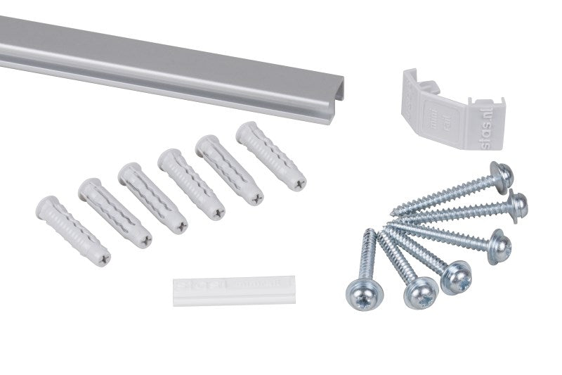 STAS minirail 200 cm alu (Kit installation inclus)
