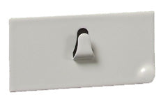 STAS Crochets magnétiques 50x100mm, robustes pour fixer tableaux sur surfaces acier.