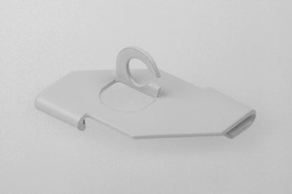 Crochet fixation plafond suspendu, parfait pour attacher un cordon, supporte jusqu'à 2,5 kg.
