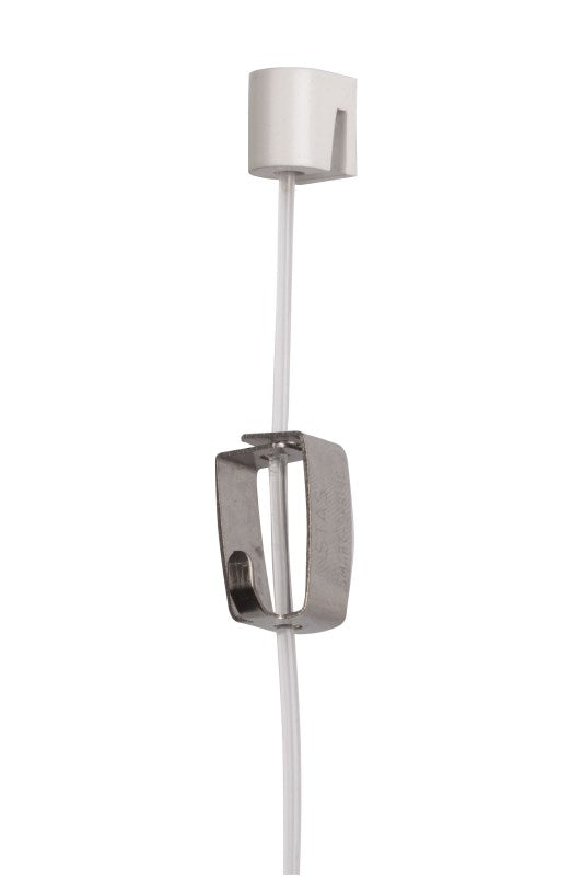STAS chrochet cylindrique +  fil perlon avec patin + STAS smartspring pour STAS j-rail 