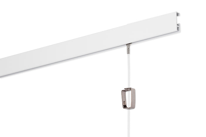 STAS cliprail 150 cm blanc (Kit installation inclus) 