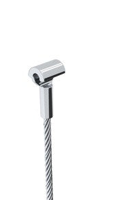 STAS cobra + câble en acier pour cimaise robuste, charge max 20kg.