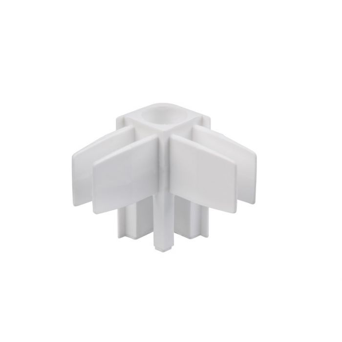 STAS multirail raccord d'angle 12V pour liaisons électriques sûres dans les angles de rails d'accrochage.